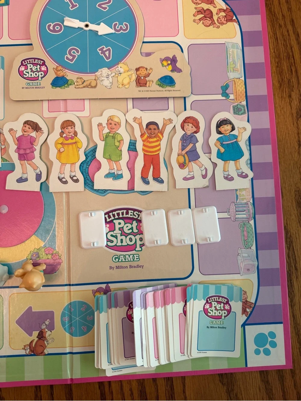 Littlest Pet Shop: A Fun Matching Game - COMPLETE Milton Bradley 1993 BAD BOX